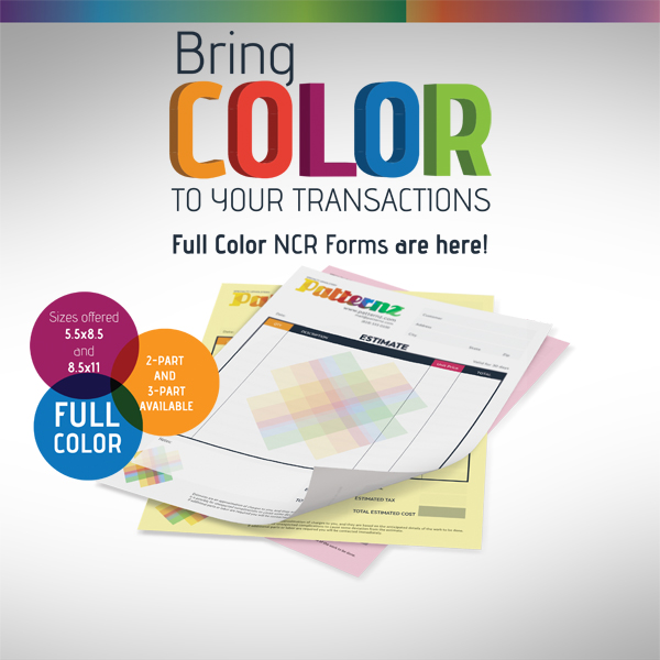 Printed NCR Forms