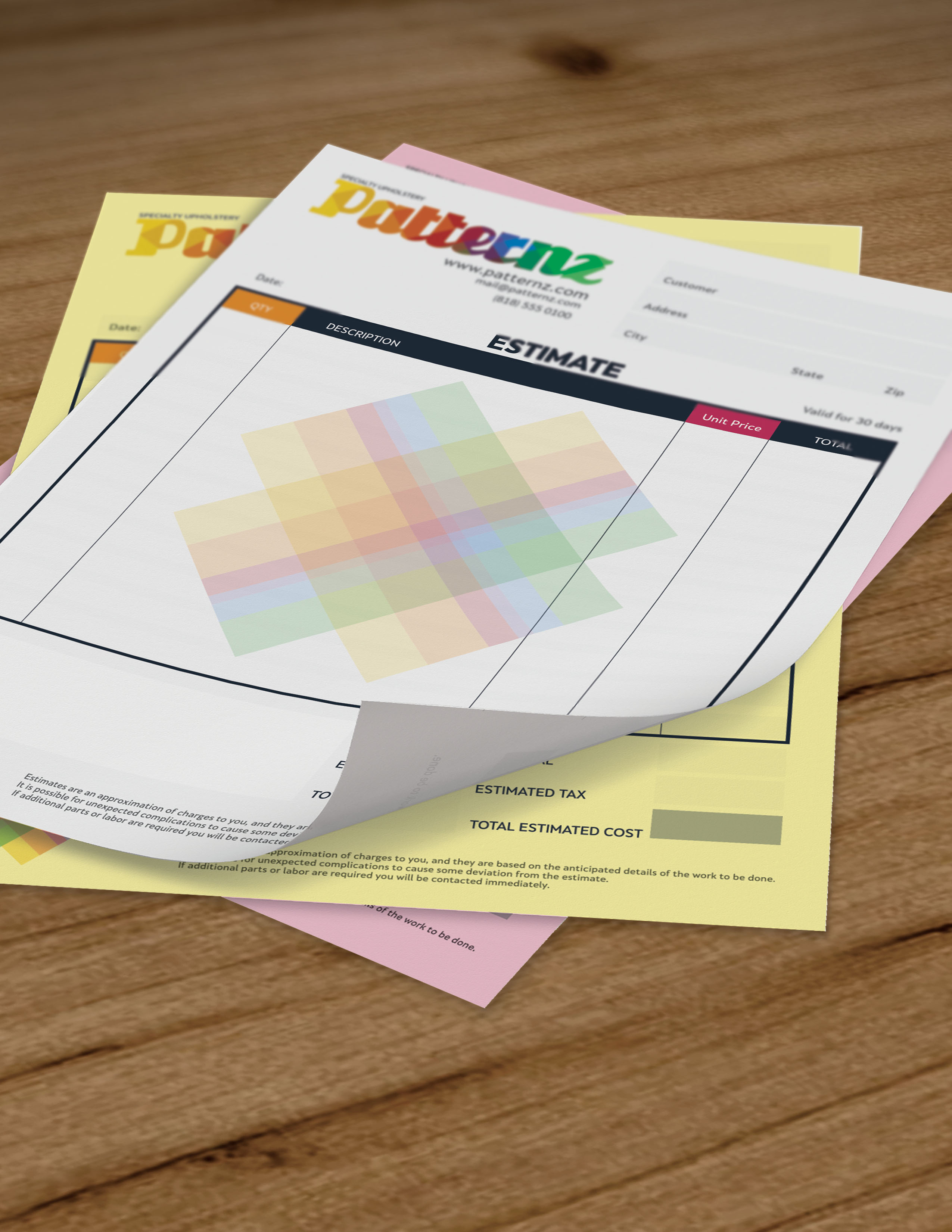 Printed NCR Forms